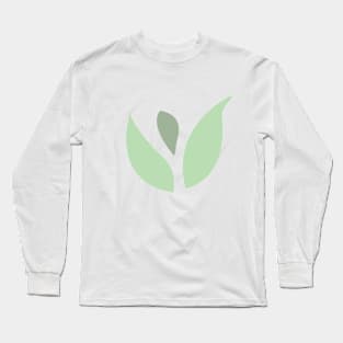 Green  flower Long Sleeve T-Shirt